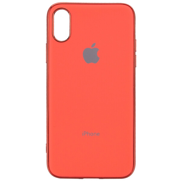 

TPU чехол Matte LOGO для Apple iPhone XS Max (6.5") Розовый / Coral (is_00000034198_8)