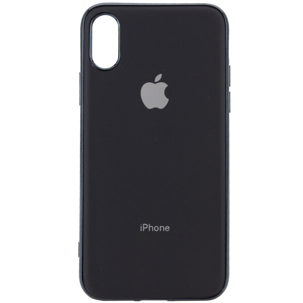 

TPU чехол Matte LOGO для Apple iPhone XS Max (6.5") Черный / Black (is_000000341981_1)