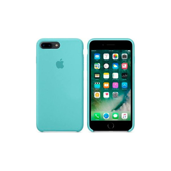 

Silicone case (AAA) для Apple iPhone 7 plus / 8 plus (5.5") (Голубой / Sea blue) (544055)