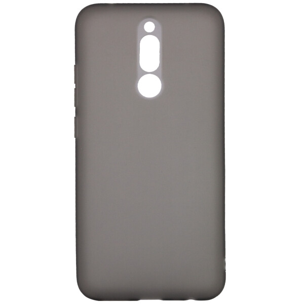 

Силиконовый матовый полупрозрачный чехол для Xiaomi Redmi 8a Черный / Black (is_00000033616_8)