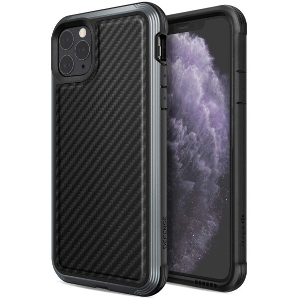 

Чехол Defense Lux Series (TPU+Metal+Carbon) для Apple iPhone 11 Pro (5.8") Черный (is_00000033511_1)