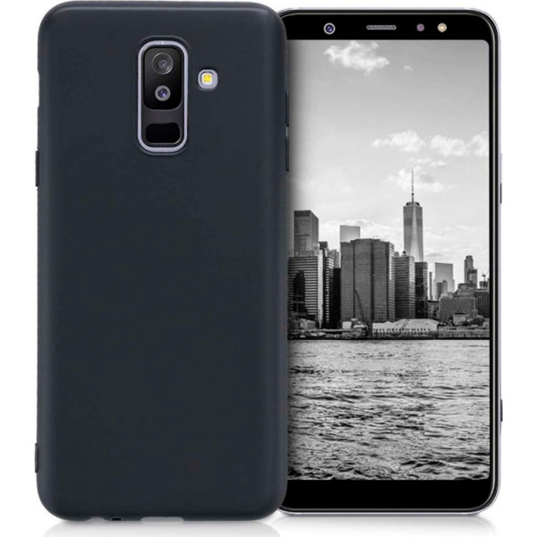 

Silicone case для Samsung Galaxy A6 Plus (2018) (Черный / Black) (593939)