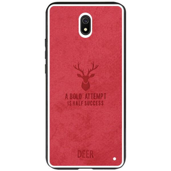 

TPU+Textile чехол Deer для Xiaomi Redmi 8a Красный (is_00000033329_1)