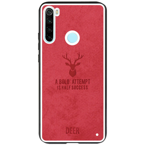 

TPU+Textile чехол Deer для Xiaomi Redmi Note 8 Красный (is_00000033327_1)