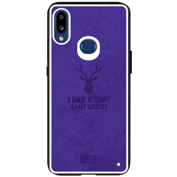

TPU+Textile чехол Deer для Samsung Galaxy A10s Фиолетовый (is_00000033326_3)