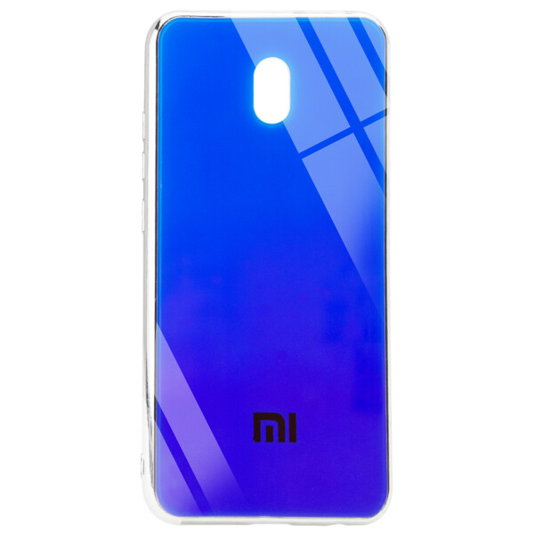 

TPU+Glass чехол Gradient Rainbow с лого для Xiaomi Redmi 8a Синий (is_00000033311_3)