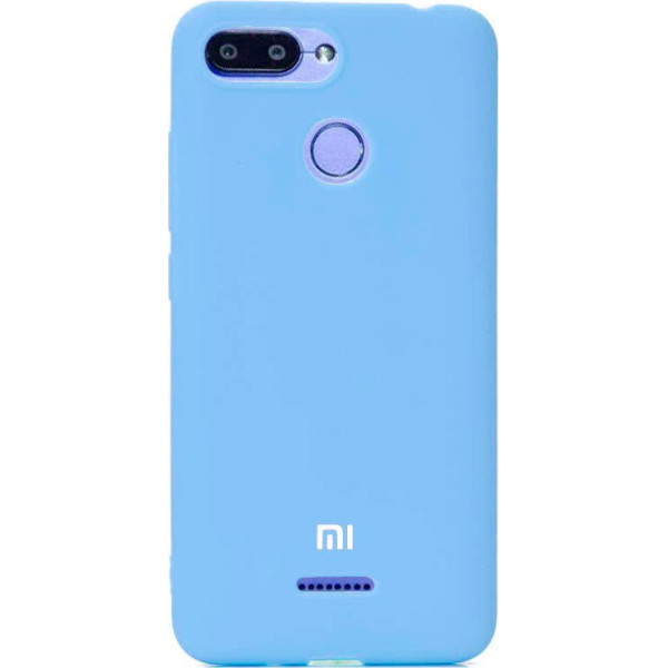 

Silicone case для Xiaomi Redmi 6 (Голубой / Lilac Blue) (622878)