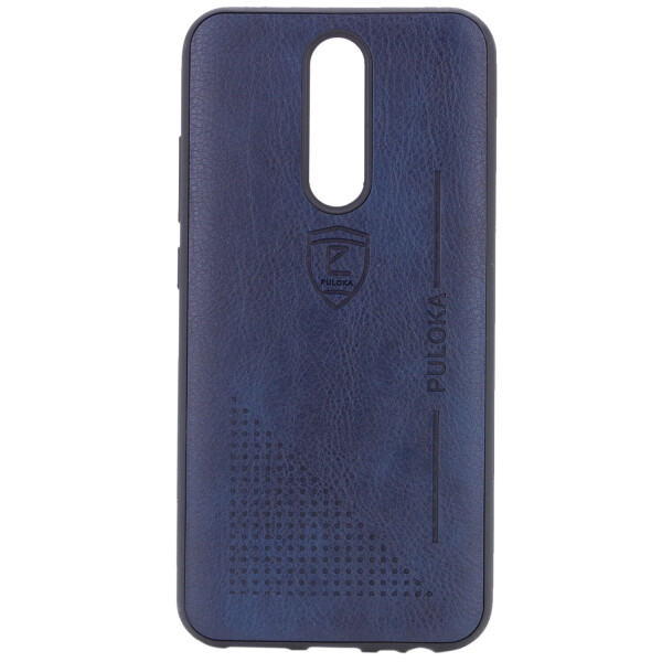 

Кожаный чехол-накладка PULOKA Desi для Xiaomi Redmi 8 / 8a Синий (is_00000033280_2)