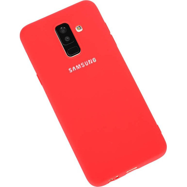 

Silicone case для Samsung Galaxy A6 Plus (2018) (Красный / Red) (622956)