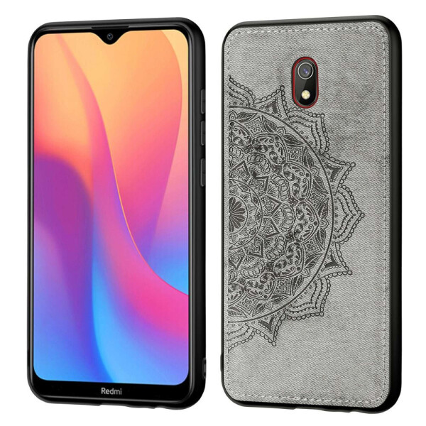 

TPU+Textile чехол Mandala с 3D тиснением для Xiaomi Redmi 8a Серый (is_00000032928_3)