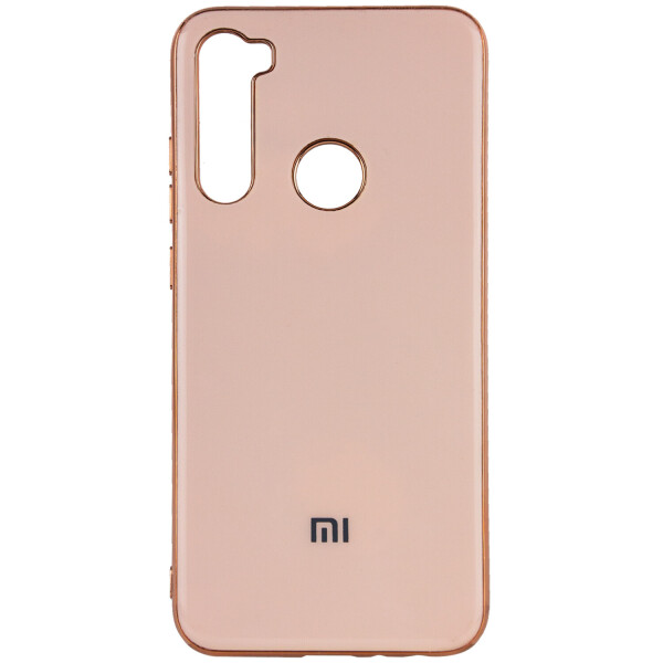 

TPU чехол GLOSSY LOGO для Xiaomi Redmi Note 8 Розовый / Rose Gold (is_00000032711_8)