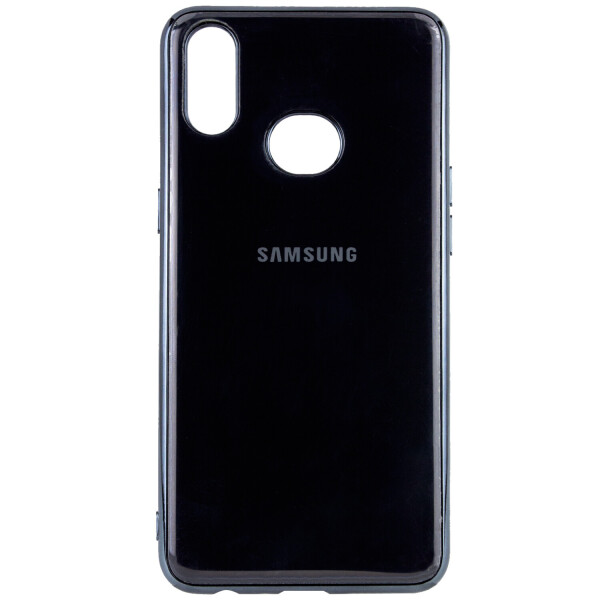 

TPU чехол GLOSSY LOGO для Samsung Galaxy A10S Черный (is_00000032710_11)