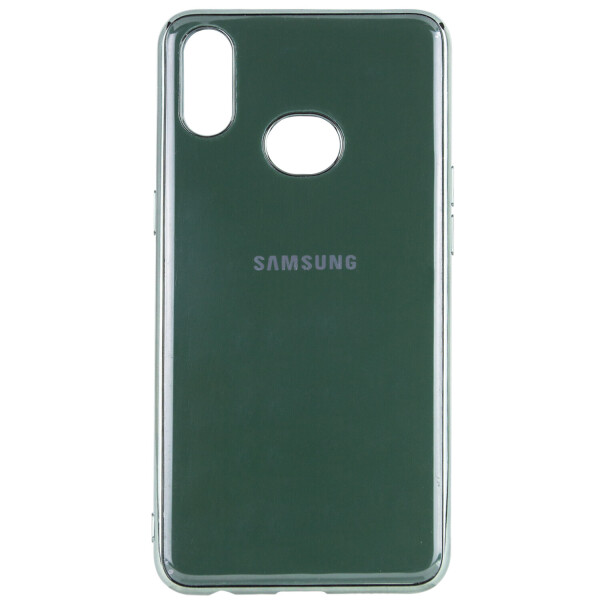 

TPU чехол GLOSSY LOGO для Samsung Galaxy A10S Зеленый / Pine green (is_00000032710_4)