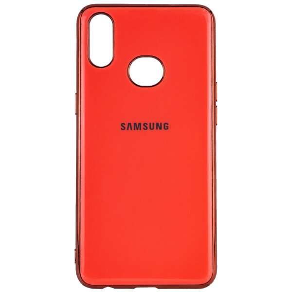 

TPU чехол GLOSSY LOGO для Samsung Galaxy A10S Коралловый (is_00000032710_6)