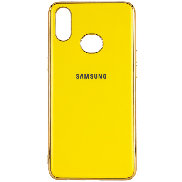

TPU чехол GLOSSY LOGO для Samsung Galaxy A10S Желтый (is_00000032710_3)