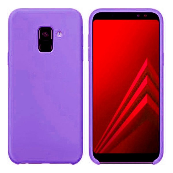 

силиконовый Soft cover для Samsung J600F Galaxy J6 (2018) (Фиолетовый / Purple) (678578)