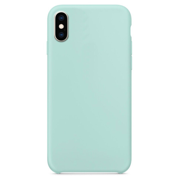 

Чехол Silicone Case without Logo (AA) для Apple iPhone XS Max (6.5") Голубой / Marine Green (is_00000032492_2)