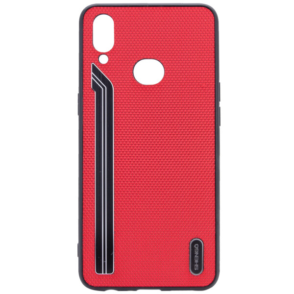 

TPU чехол SHENGO Textile series для Samsung Galaxy A10s Красный (is_00000032460_3)