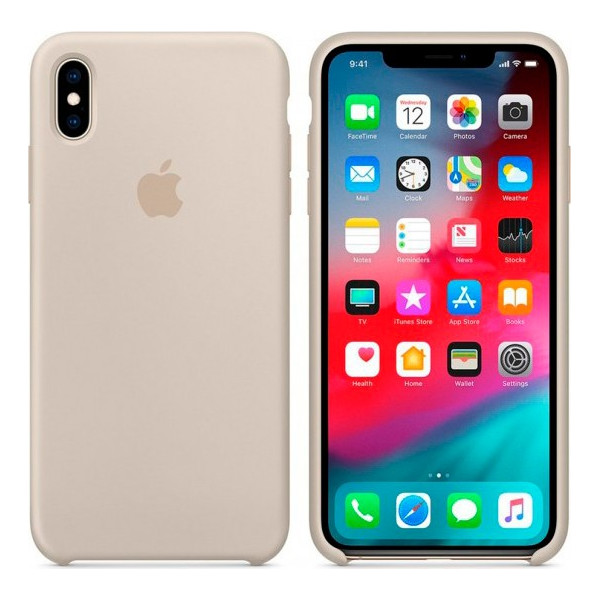 

Silicone case (A) для Apple iPhone XS Max (6.5") (Серый / Stone) (680640)