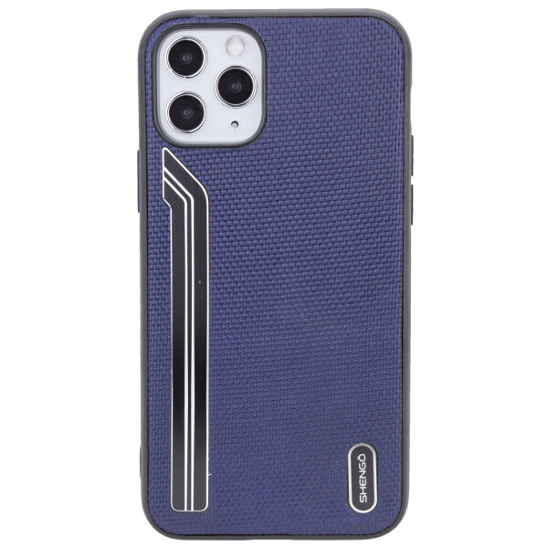 

TPU чехол SHENGO Textile series для Apple iPhone 11 Pro (5.8") Синий (is_00000032458_4)