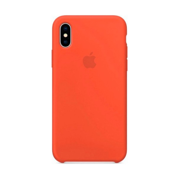 

Silicone case (A) для Apple iPhone X (5.8") / XS (5.8") (Оранжевый / Nectraine) (680647)