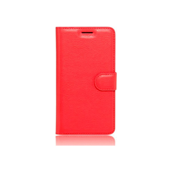 

(книжка) Wallet с визитницей для Nokia 7.1 (Красный) (680702)