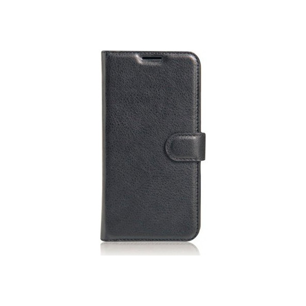 

(книжка) Wallet с визитницей для Nokia 7.1 (Черный) (680704)
