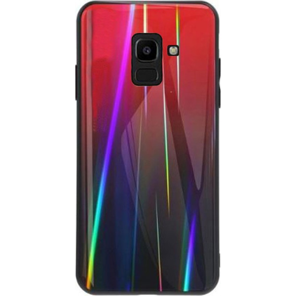 

TPU+Glass Gradient Aurora для Samsung Galaxy A6 (2018) (Красный) (681006)