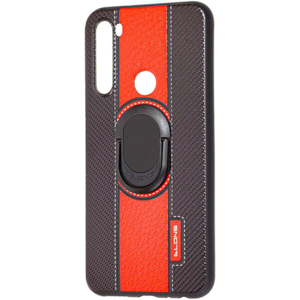 

TPU+PC чехол DLONS NY с держателем-подставкой для Xiaomi Redmi Note 8 Красный (is_00000032246_2)