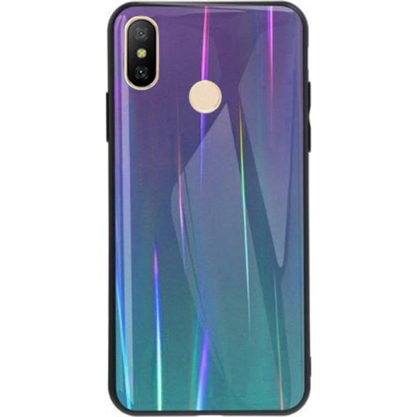 

TPU+Glass Gradient Aurora для Xiaomi Mi A2 Lite / Xiaomi Redmi 6 Pro (Фиолетовый) (681043)
