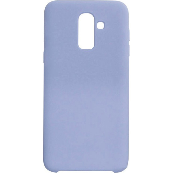 

силиконовый Soft cover для Samsung Galaxy J8 (2018) (Голубой / Lilac Blue) (681200)
