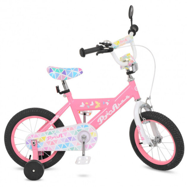 

Детский велосипед Profi butterfly 14 Розовый