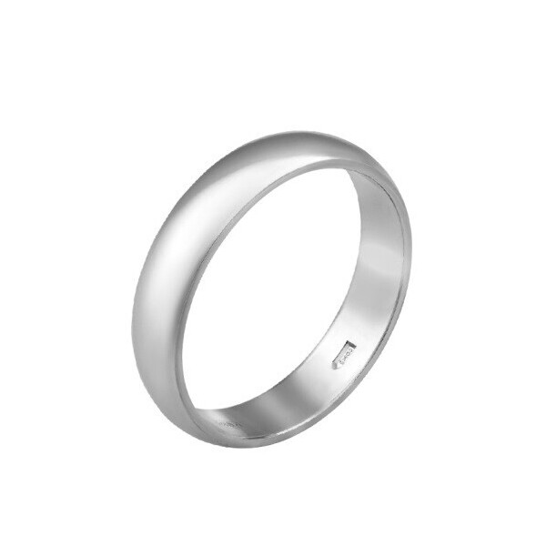 

Серебряное обручальное кольцо GS
