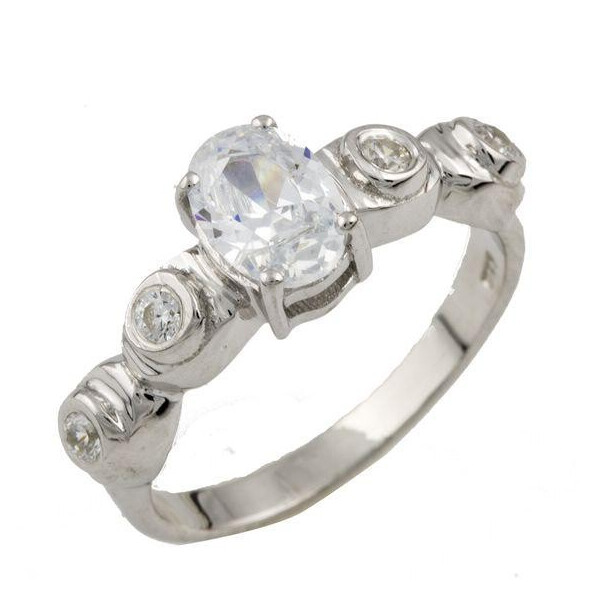 

Серебряное кольцо GS с фианитами (0475806) 17.5 размер