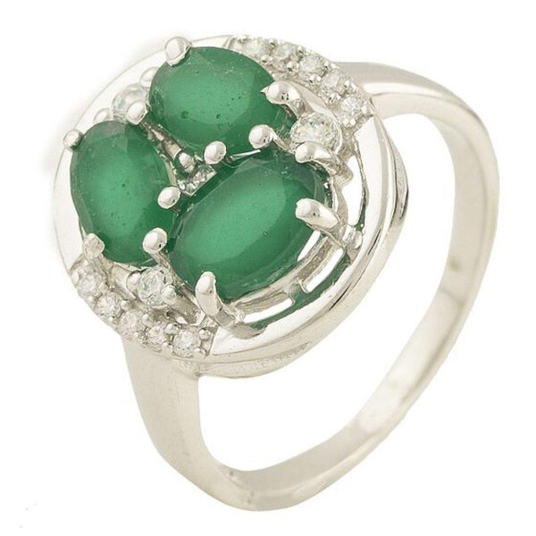 

Серебряное кольцо GS с натуральным агатом (0572390) 16 размер