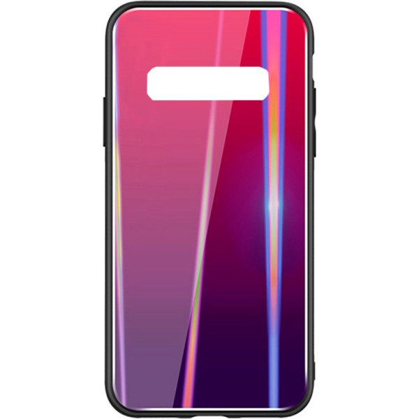 

TPU+Glass Gradient Aurora для Samsung Galaxy S10+ (Малиновый) (686281)