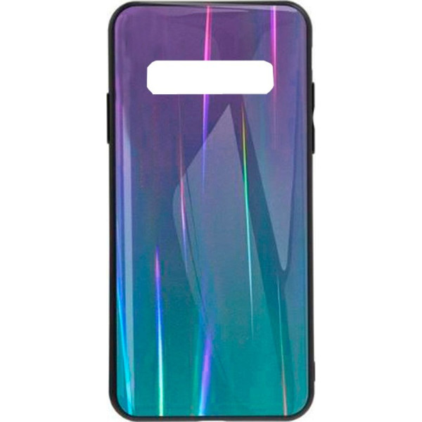 

TPU+Glass Gradient Aurora для Samsung Galaxy S10+ (Фиолетовый) (686282)