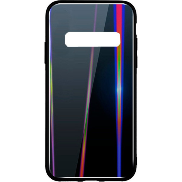 

TPU+Glass Gradient Aurora для Samsung Galaxy S10+ (Черный) (686283)