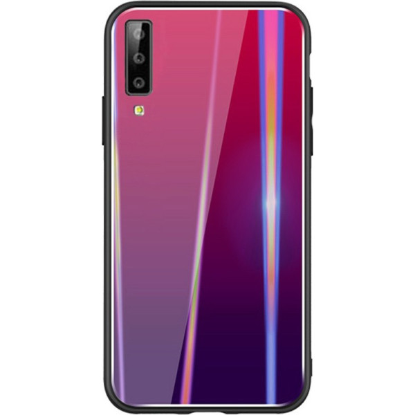 

TPU+Glass Gradient Aurora для Xiaomi Mi 9 (Малиновый) (686291)
