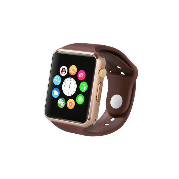

UWatch Умные смарт часы с сим-картой 2018 года Smart A1 Turbo Gold