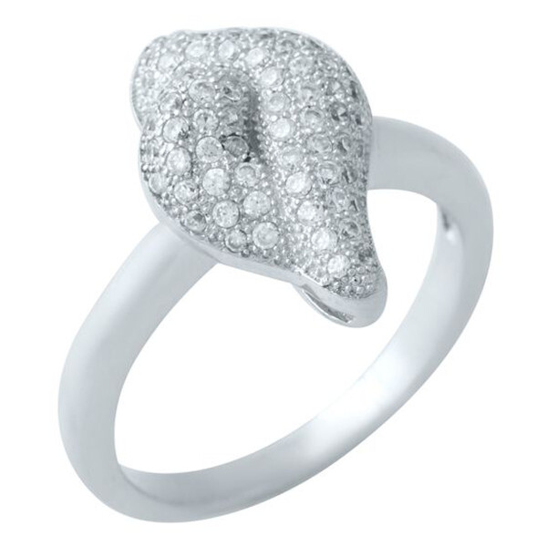 

Серебряное кольцо GS с фианитами (1924037) 18 размер