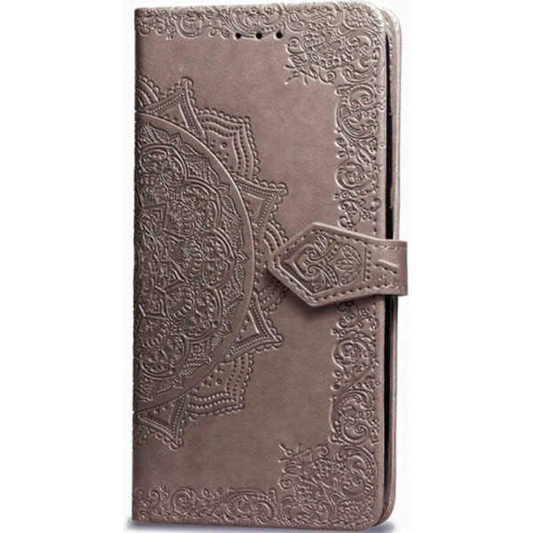 

кожаный (книжка) Art Case с визитницей для Samsung Galaxy A20 / A30 (Серый) (687398)