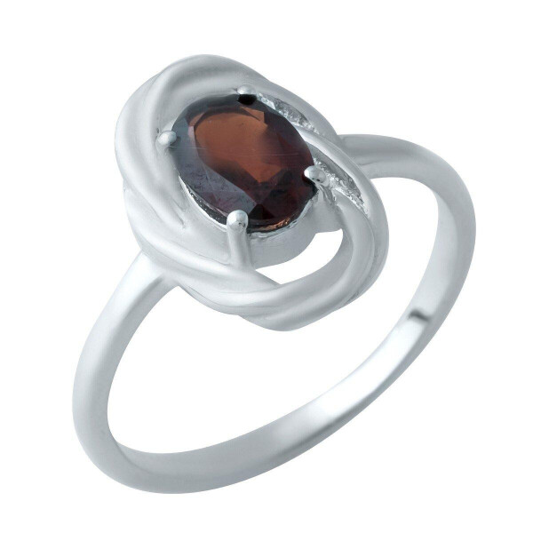 

Серебряное кольцо GS с натуральным гранатом (1932780) 18 размер