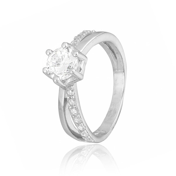 

Серебряное кольцо с фианитом GS К2Ф/229 - 17,8