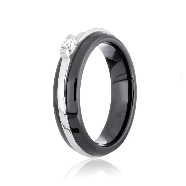 

Серебряное кольцо керамическое GS К2ФК/1002 - 17,1