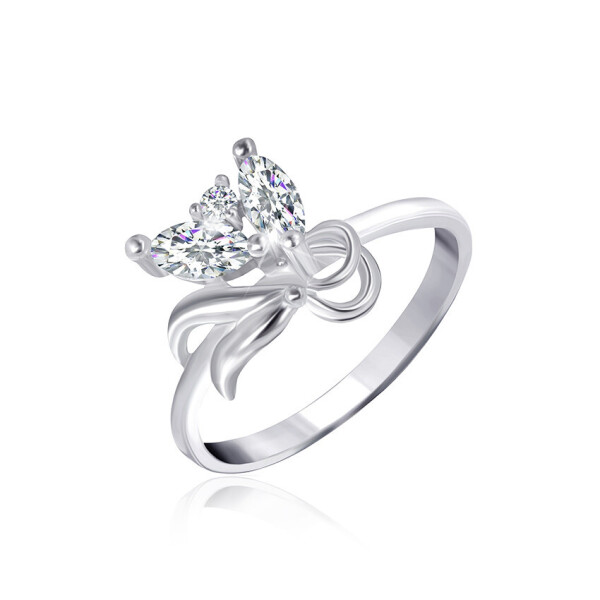 

Серебряное кольцо с фианитом GS КК2Ф/001 - 17,4