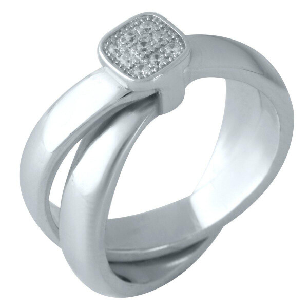 

Серебряное кольцо GS с фианитами (1957264) 17 размер