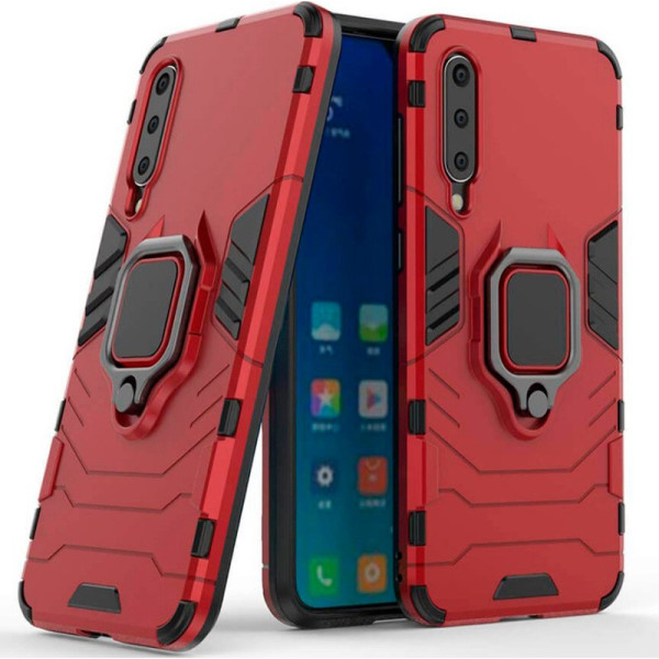 

ударопрочный Transformer Ring под магнитный держатель для Xiaomi Mi 9 (Красный / Dante Red) (700195)