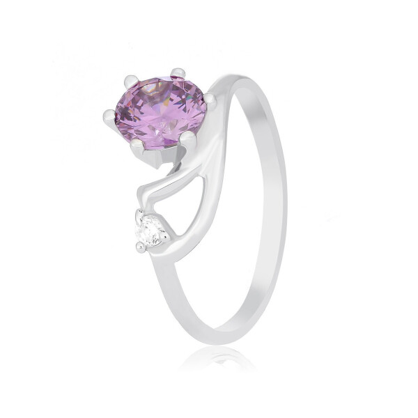 

Серебряное кольцо с фианитом GS К2ФА/116 - 19