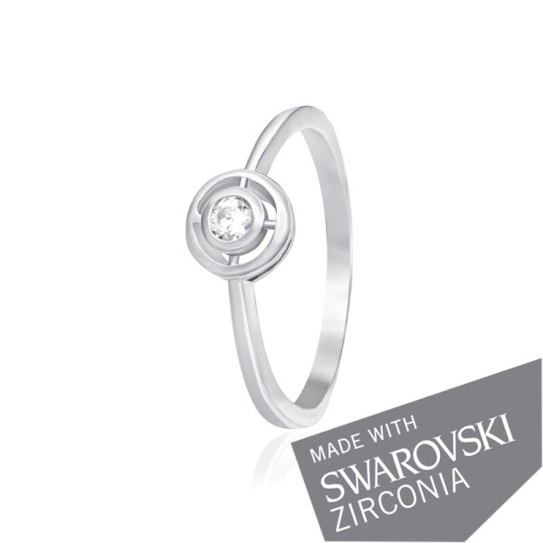 

Серебряное кольцо GS с цирконием SWAROVSKI ZIRCONIA КК2С/187 - 18,4